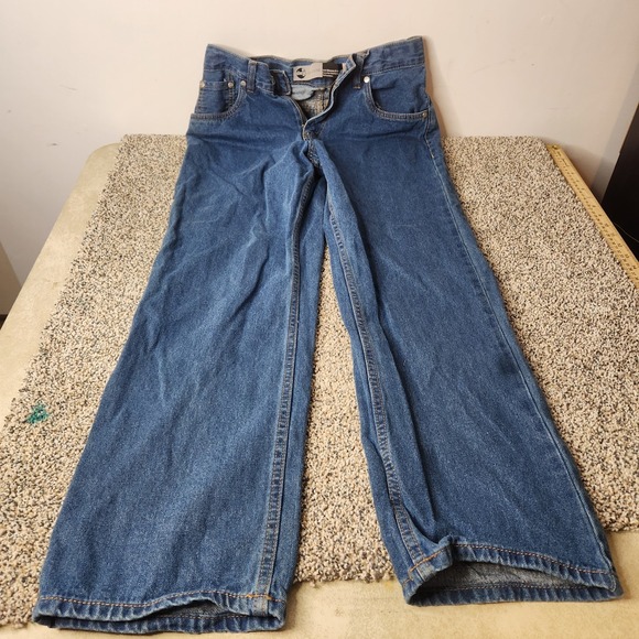 Levi's Silver Tab Stay Loose Denim Blue Jeans Size 16 Youth 28X30 - Picture 1 of 9